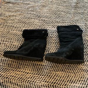 UGG Women's Kyra Wedge Boots, Size 10